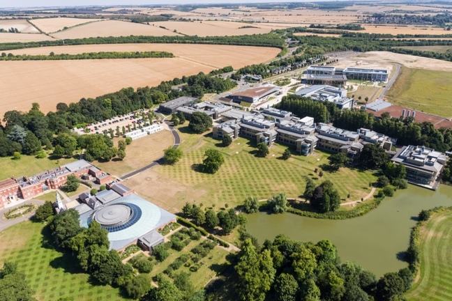 Wellcome Genome Campus Aerial View