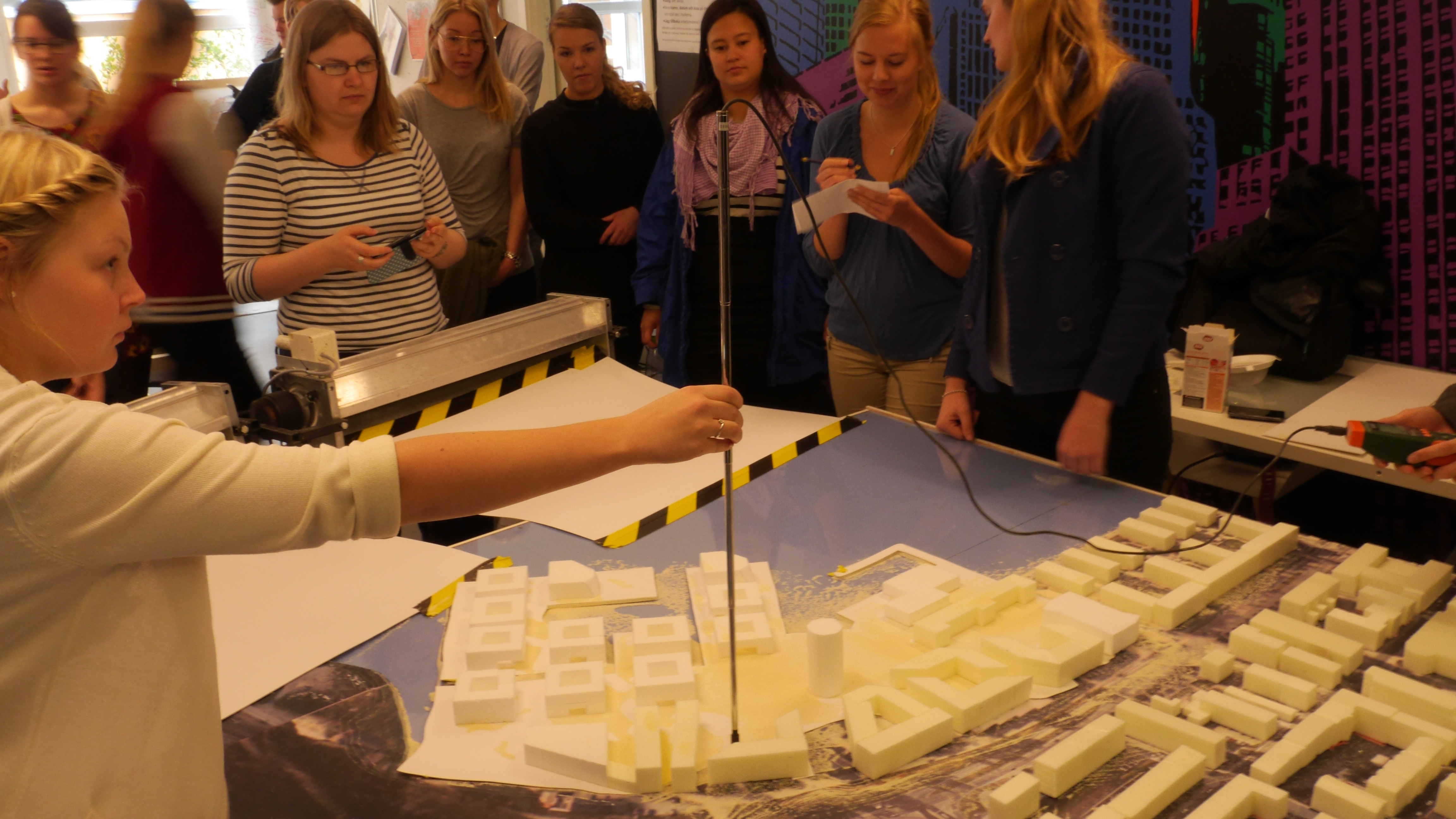 Climatic analysis using a physical model