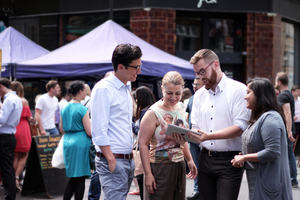 Cultural Intelligence - a group of people from different cultures come together