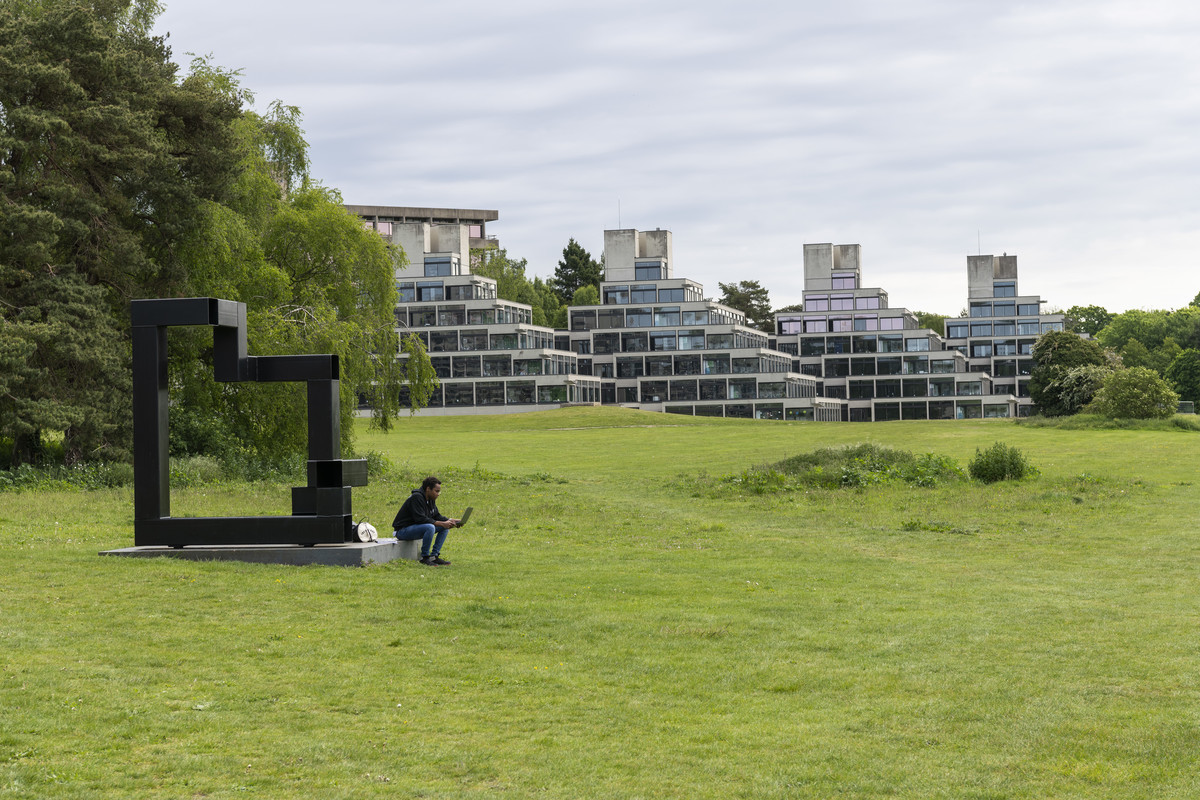 Campus grounds of University of East Anglia