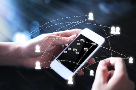 a connected mobile device