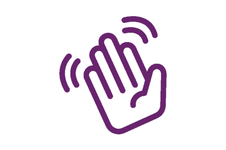 waving hand