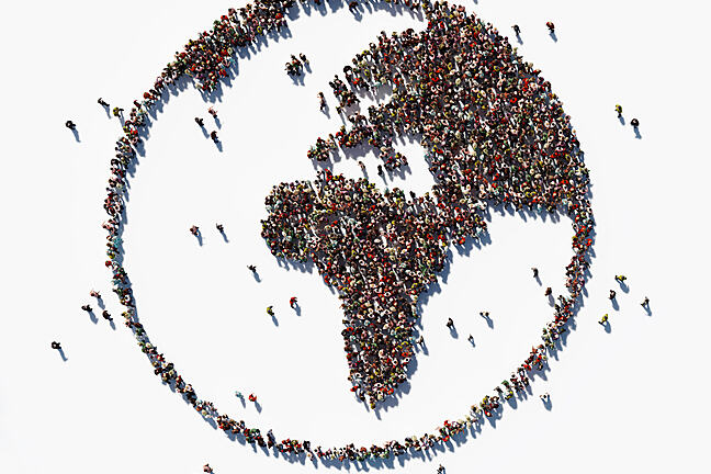A world of people
