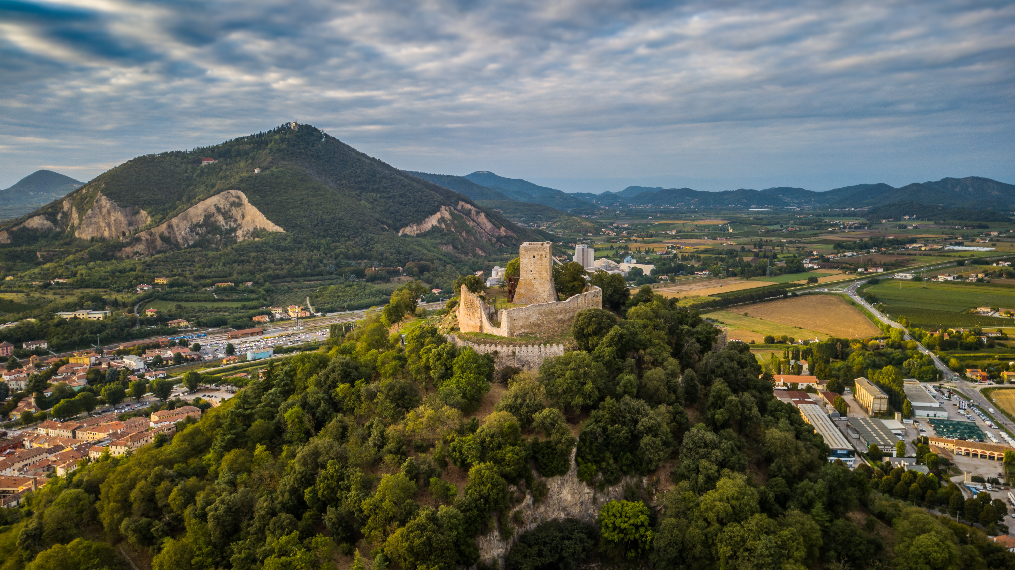 The fortified settlement of Monselice