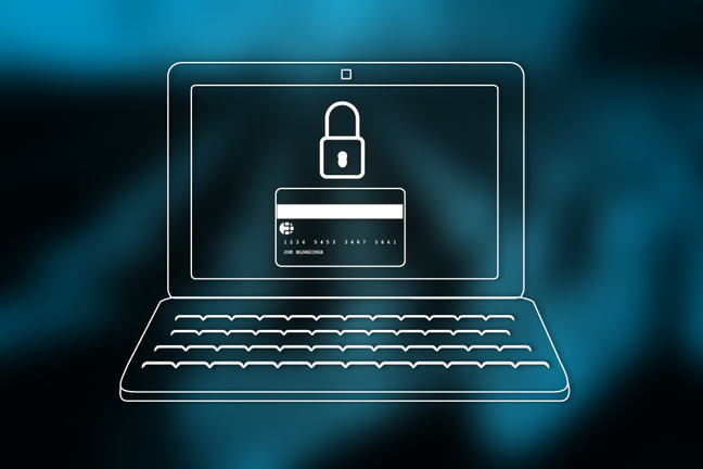 Image of a secured computer