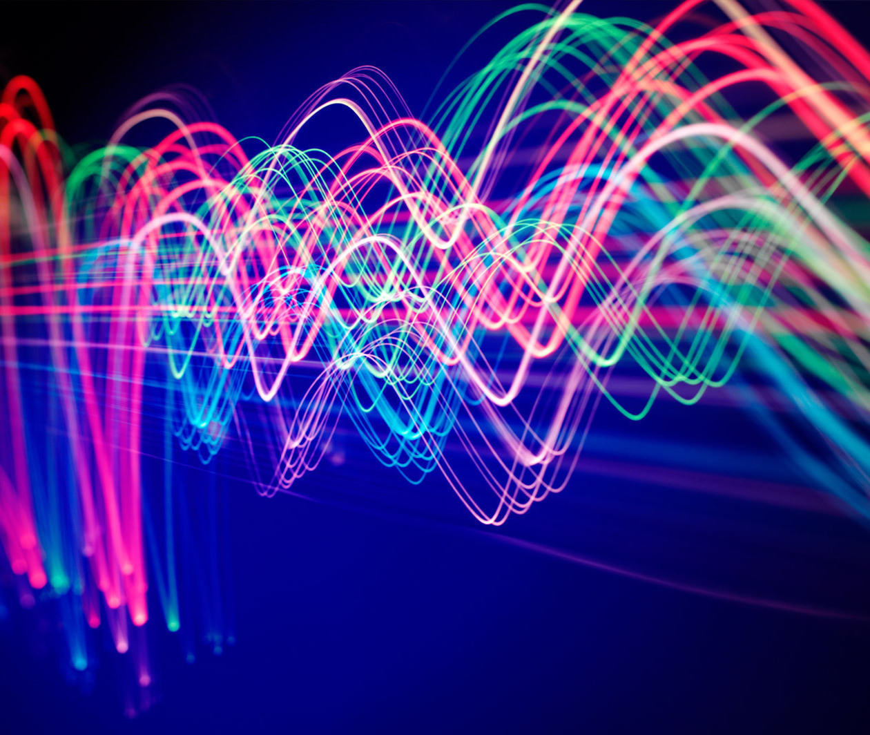 swirling lights