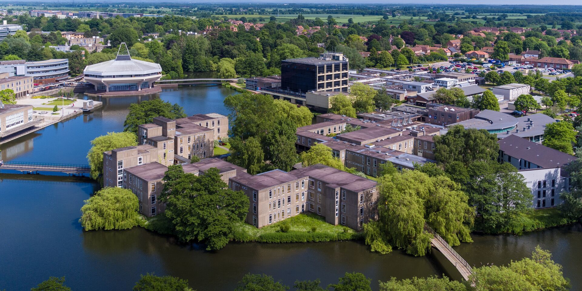 Aerial View of Campus West