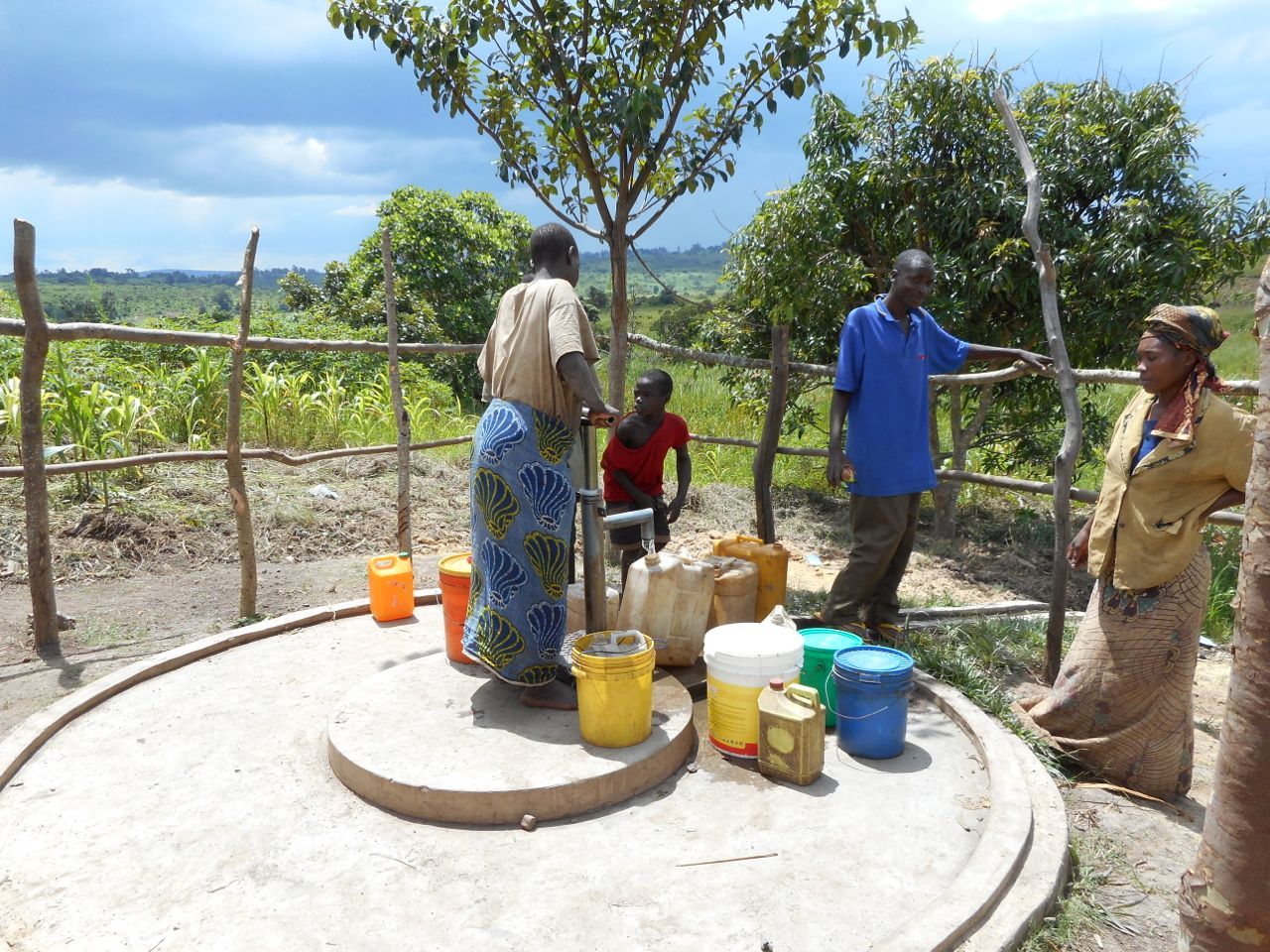 PE2 handpump in Tanzania