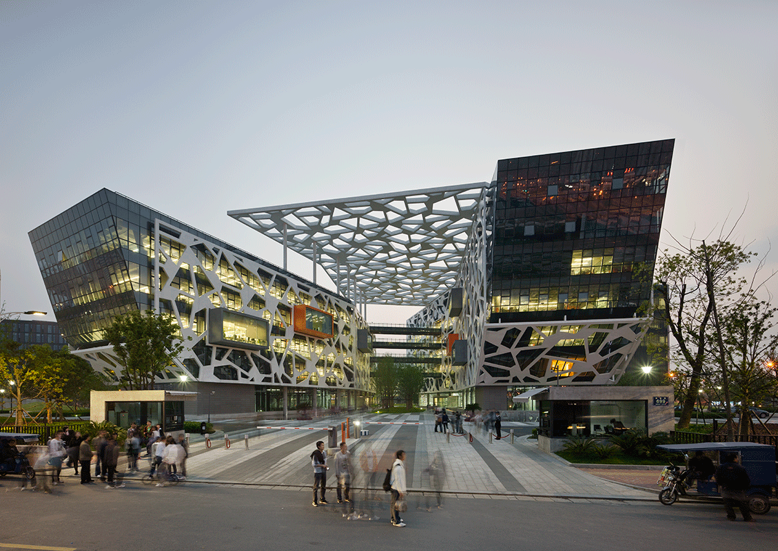Alibaba is one of the few major genuinely private companies in China. Nonetheless, it still has close links with government. Alibaba's Headquarters at Hangzhou