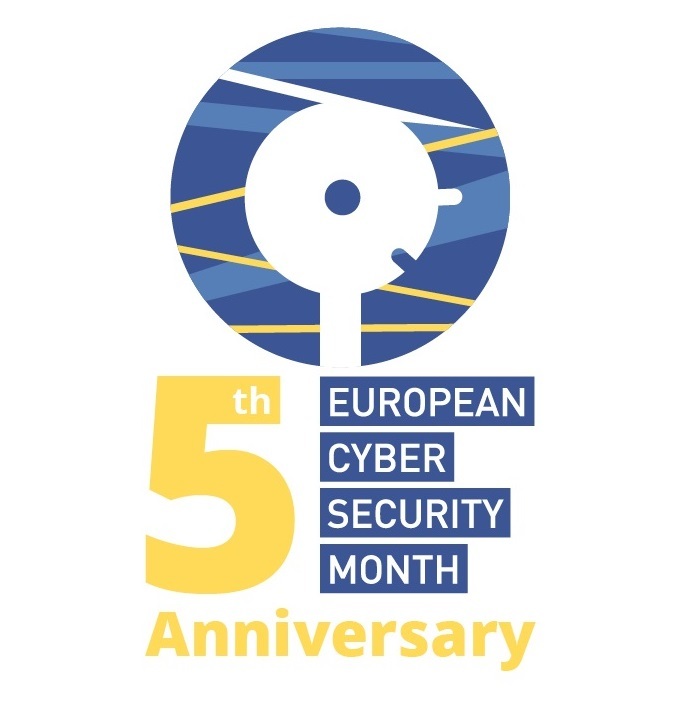 Cyber Security Month 5th anniversary logo